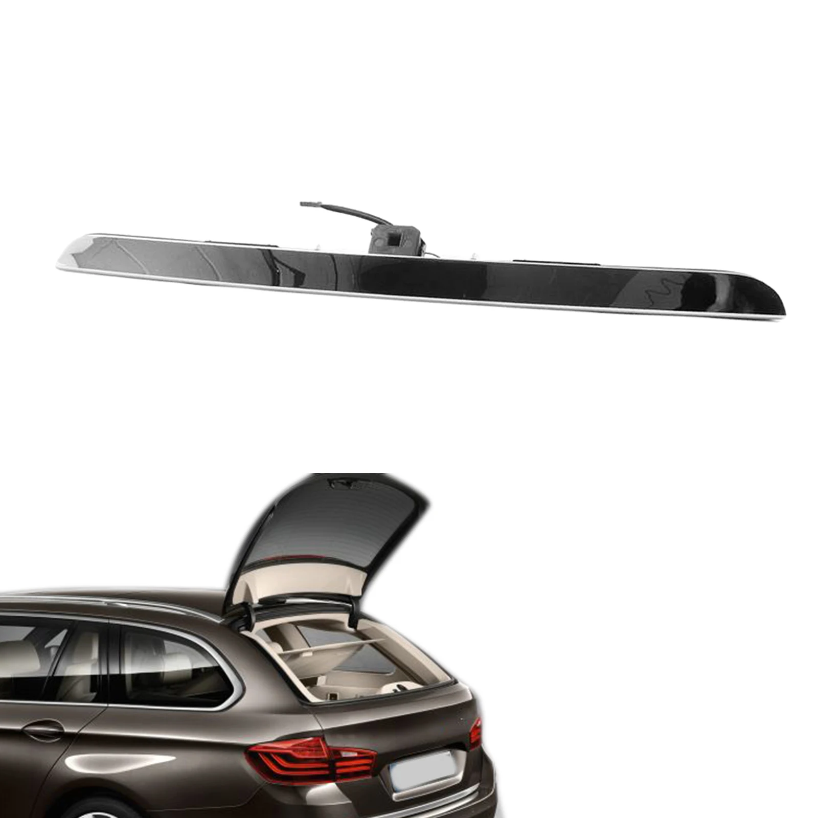 

Trunk Lid Rear Handle Grip 51137051529 Easy Installation Car Accessories with Key Button for BMW E39 530i 528i 525it 525i