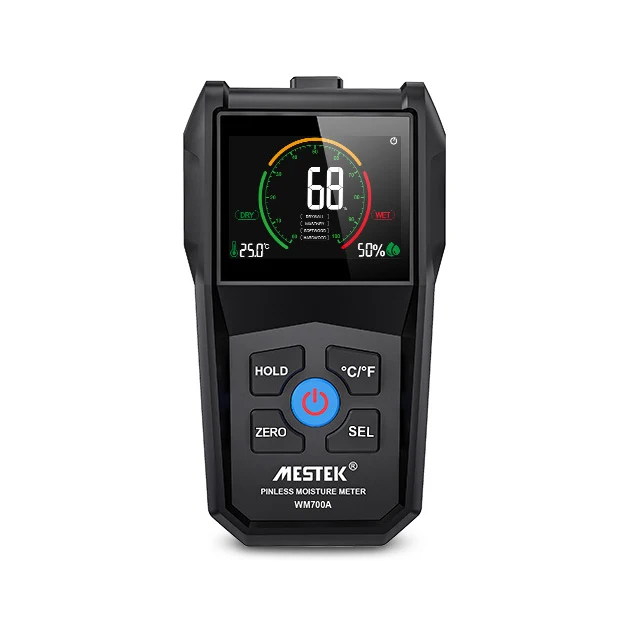 

U50 Full Angle Inverted Moisture Detector Wood Moisture Meter Home Moisture Detector Temperature Humidity Detection