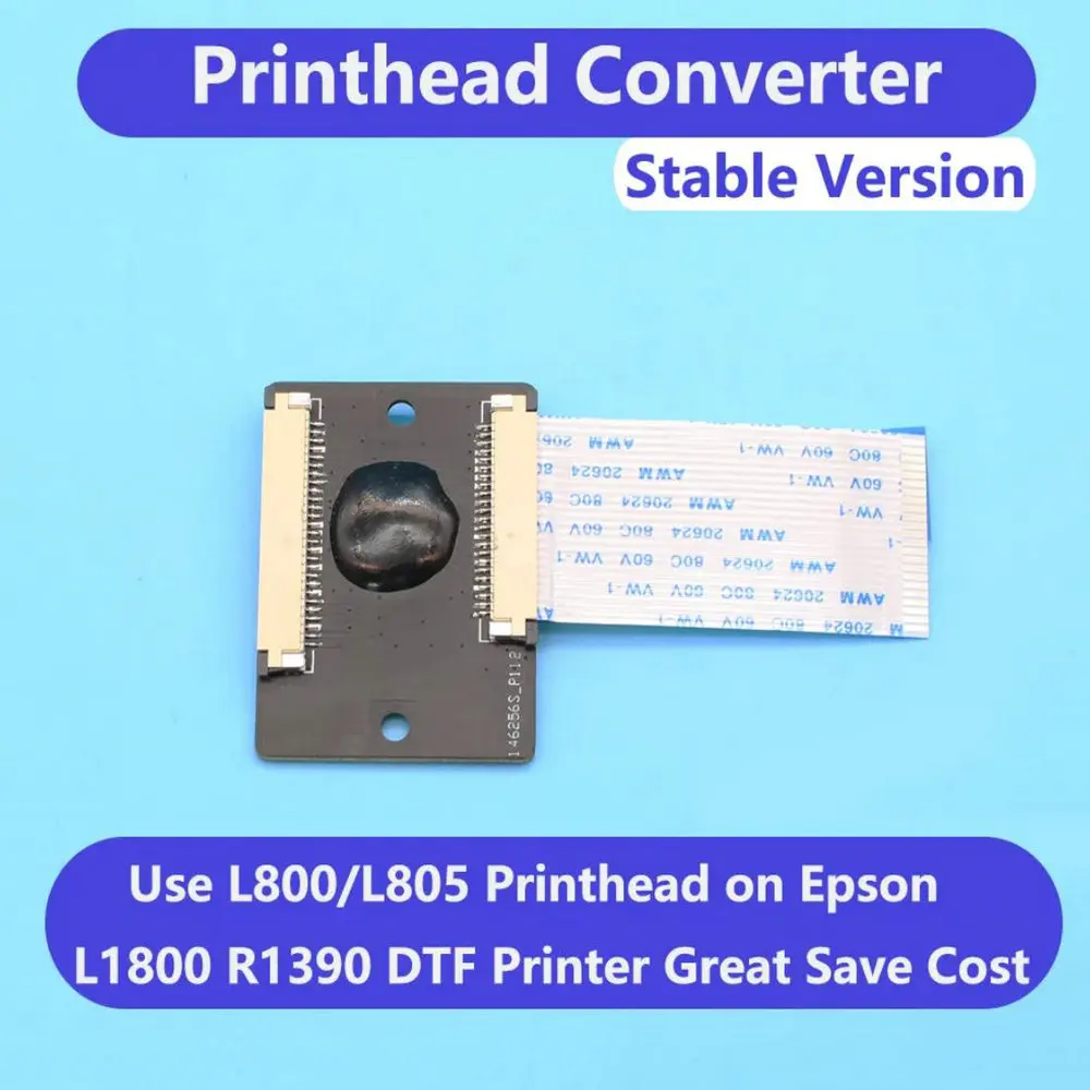 Kit Conversor de Cabeça de Impressão para Epson L1800 1390 Dtf Dtg Impressora uv L805 L800 Placa Adaptadora a4 a a3 - Imagem 6