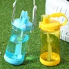 Clearance Sale  Wholesale Price 1000ml 1L Healthy life Nutrition Straw Sports Hiking Fitness Gym Tritan Plastic Water bottle 4