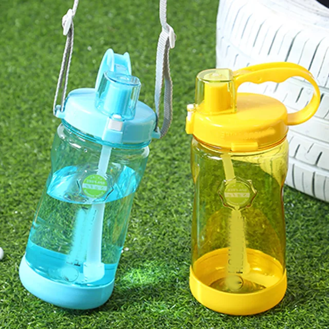 Clearance Sale  Wholesale Price 1000ml 1L Healthy life Nutrition Straw Sports Hiking Fitness Gym Tritan Plastic Water bottle 4
