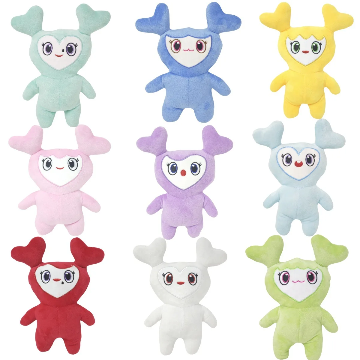 10cm lovelys twice Plush Korean Super Star Plush Toys Cartoon