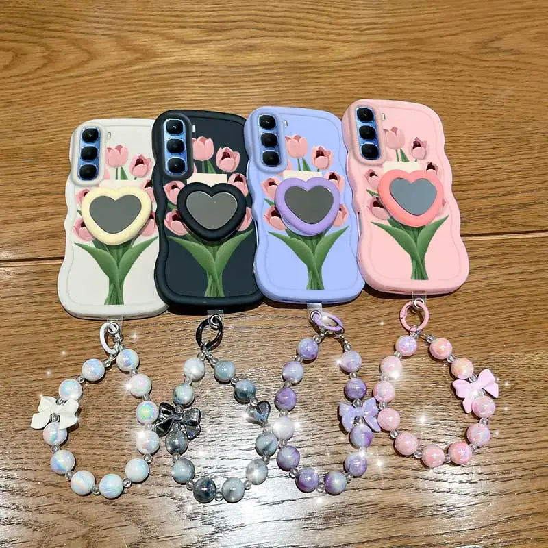 3-Piece Bundle: Stay Happy Phone Case, Lanyard & Stand