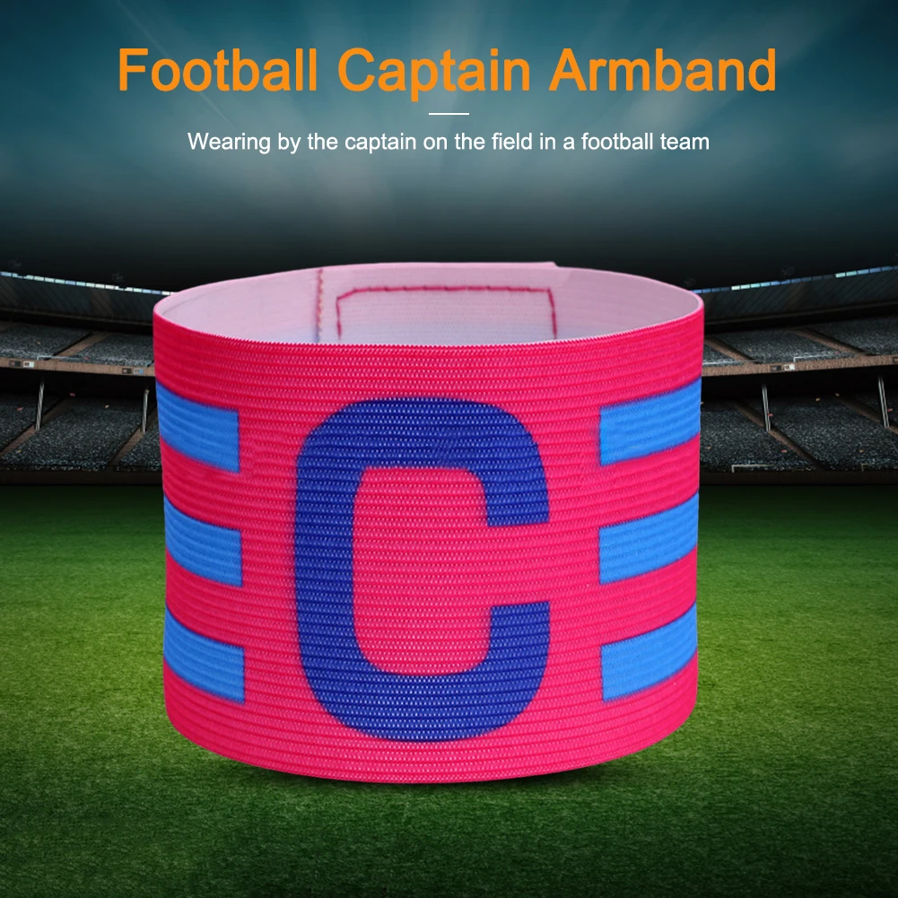 Adjustable Soccer Captain Armband for Kids and Adults