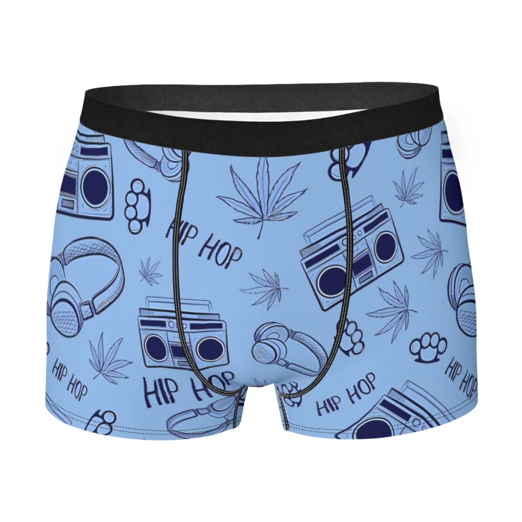 

Pattern HIP HOP Underpants Homme Panties Man Underwear Print Shorts Boxer Briefs
