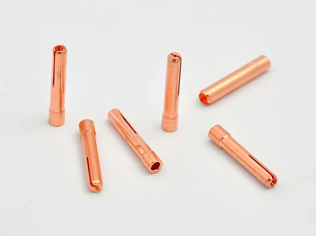 Pinze A Cuneo Corte Per Saldatura TIG - 10 Pezzi Da 2.4mm Per Torce WP 17/18/26 - Foto 4