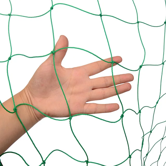 Kerti Nylon Rácsos Hálószálak Mászóbab Növényi Nettó Nőtermesztési Kerítés Dekoráció Növények Mászó Háló Loofah Uborka - Image 5