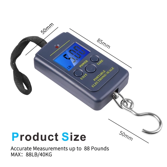 Wholesale 50Kg /10g Hanging Scale Mini Digital Scale BackLight Fishing  Pocket Weight Scale Smile Face Luggage Scales WH A03L Free DHL From  Globaltrade100, $3.21