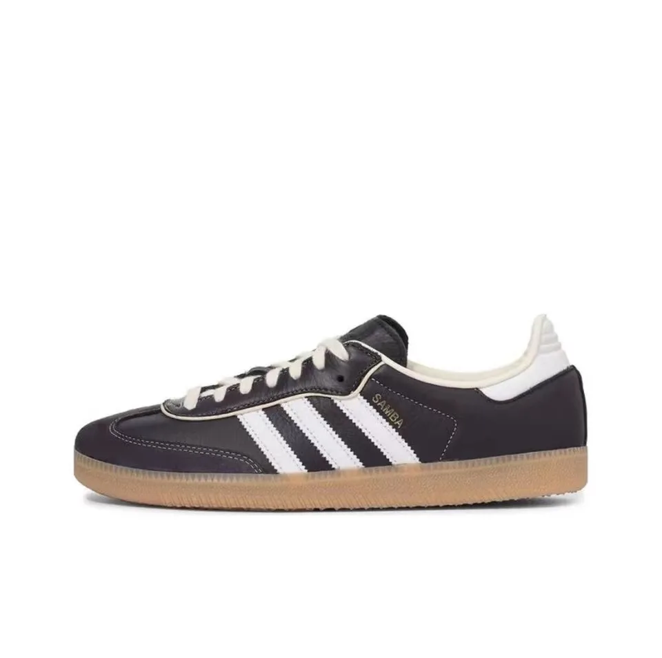Zapatillas clsicas de cuero suave con plataforma deslizante para hombre y  mujer de Adidas Samba OG, zapatillas planas Wales Bonn Pony en tono,  deportes al aire libre y | Walmart en lnea