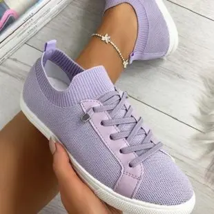 

2022 Spring and Autumn Women's Shoes Sneakers Women's Zapato Tenis De Seguridad Mujer Large Size Flat Women's Shoes 43