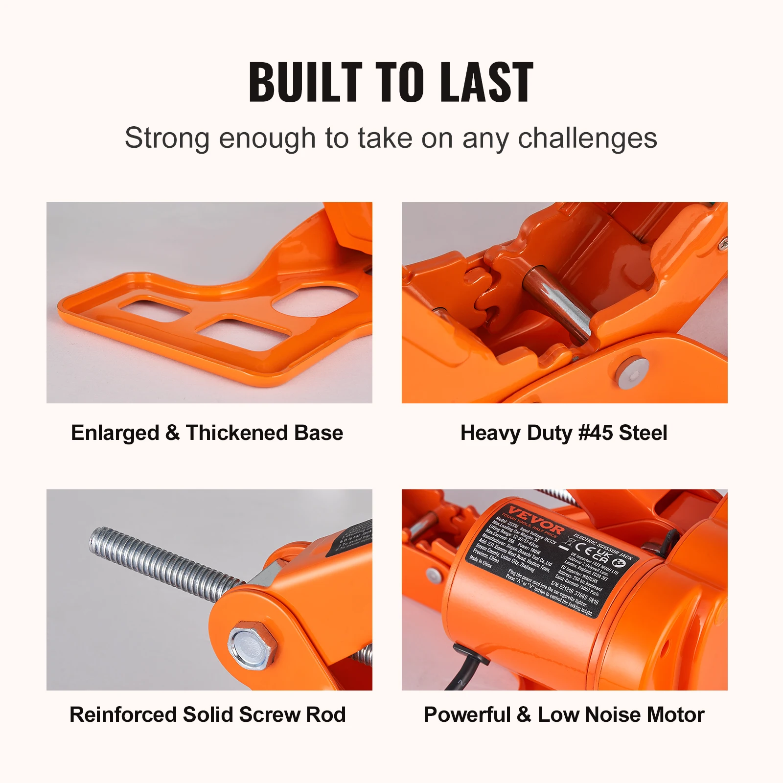 3T Electric Scissor Car Jack 6