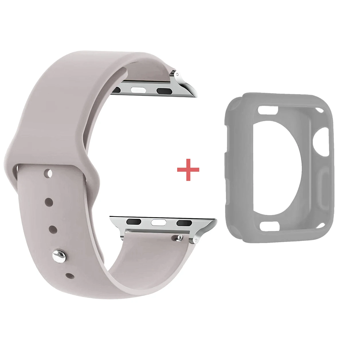 Premium TPU Watch Case & Stylish Strap with Screen Protector
