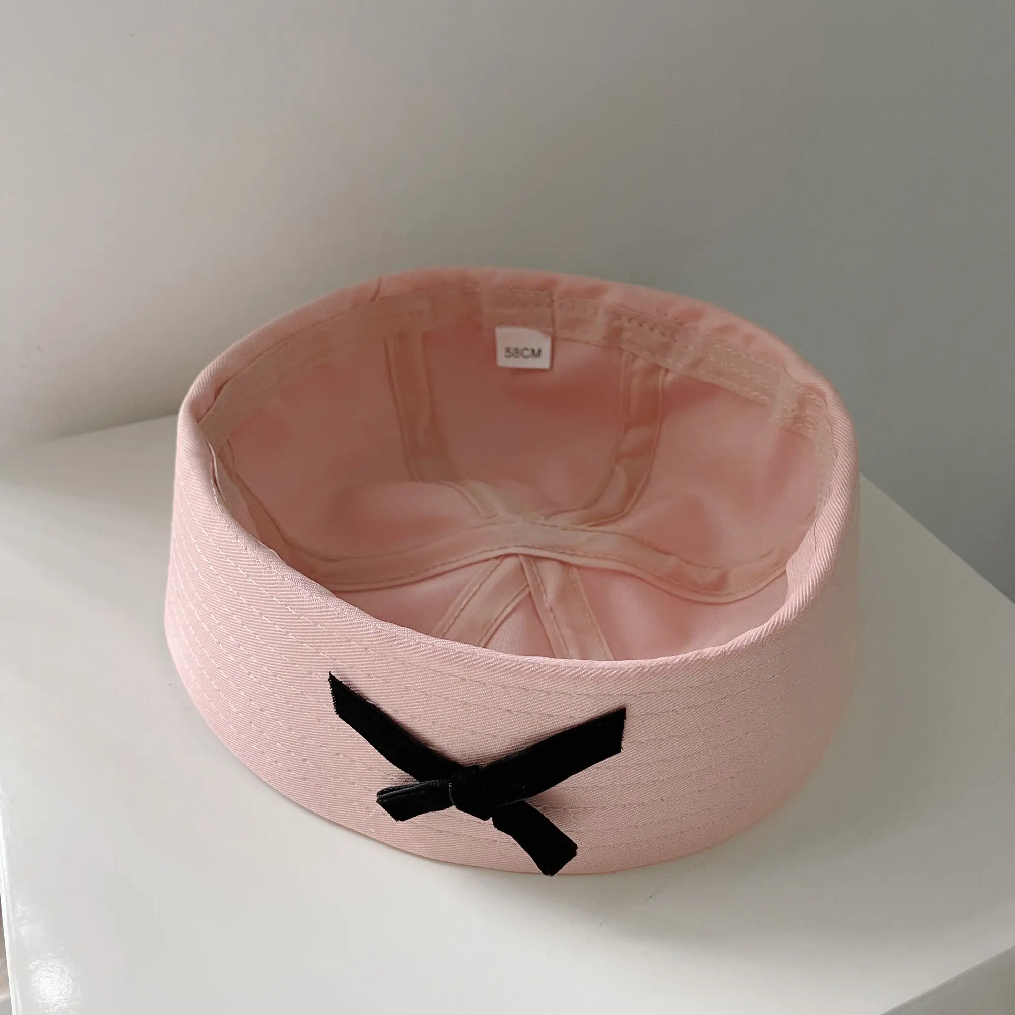 Sailor Hat Women Hats Kawai Bow Nurse Hat Sexy Doctor Women Halloween Costume Lovely Pink Sailor Hat Flip Brim Cap Versatile SweetyJK Beret Navy Beret sailor hat,women hats