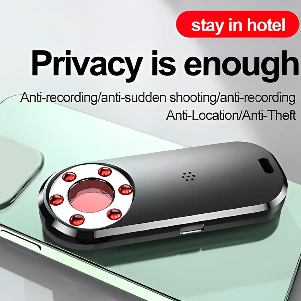 

Office Hotel Camera Tracker Portable Infrared Detector Anti-camera Locator High Sensitivity Finding Detecting Tool