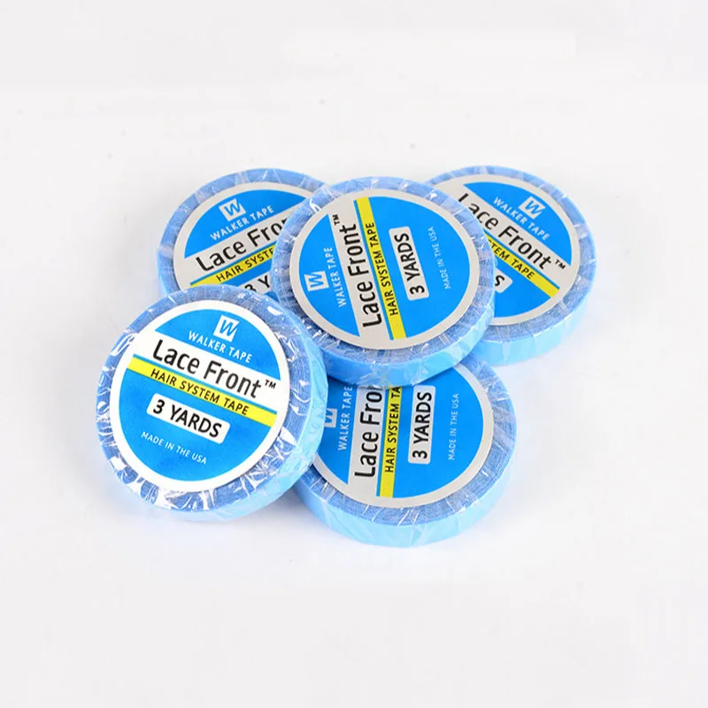 3 Yards 0.8CM/1.0CM Width Super Hair Tape Lace Front Support Double-Sided Adhesive Tape for Lace Wig/PU Hair Extension/Toupee double sided tape,hair extension tape,hair tape