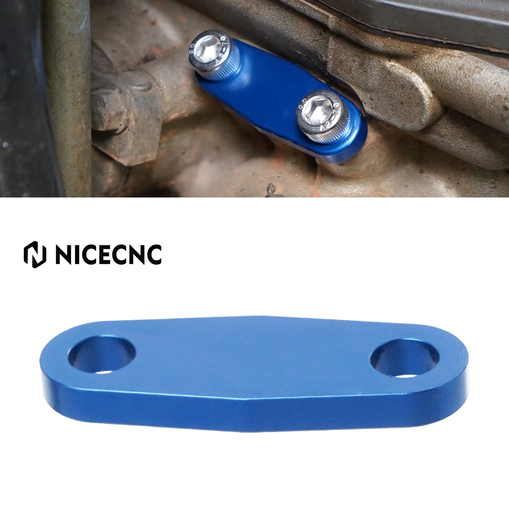 NICECNC Exhaust Gas Recirculation Block Off Plate Motorcycle For Suzuki