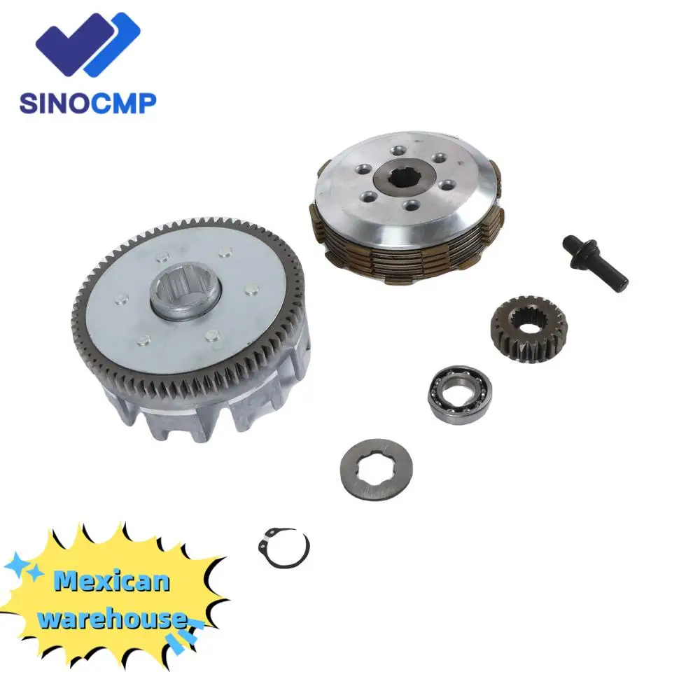 Conjunto de embrague SINOCMP para piezas de motocicleta Italika 250SZ DT200 DT250 FT200