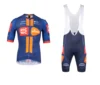 LASER CUT 2025 Picnic PostNL Team SHORT SLEEVE CYCLING JERSEY SUMMER CYCLING WEAR ROPA CICLISMO+BIB SHORTS 1