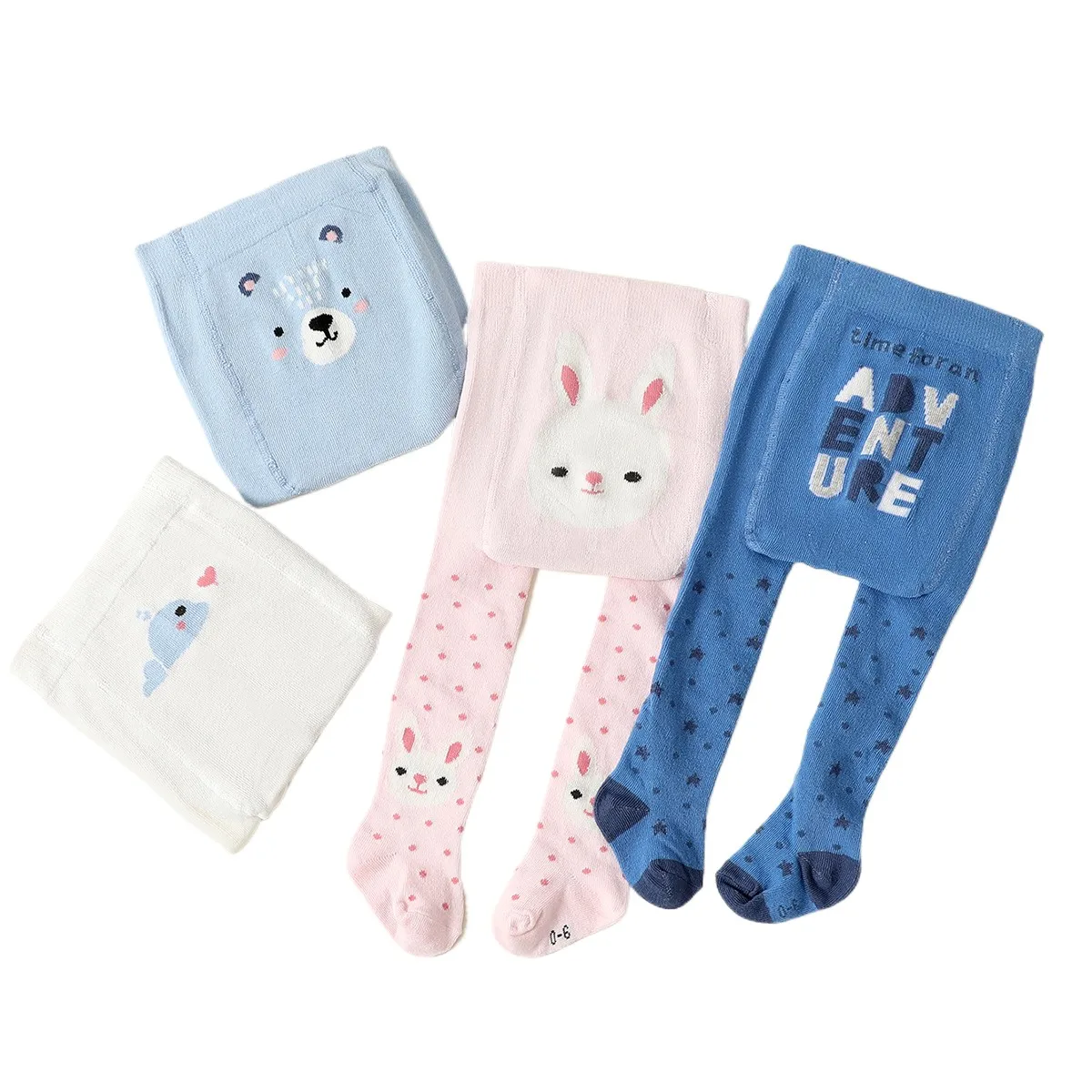 3pcs/pack 0-3years PP pants trousers Baby Infant cartoon Tights  for boys girls Clothing Designer Leggings