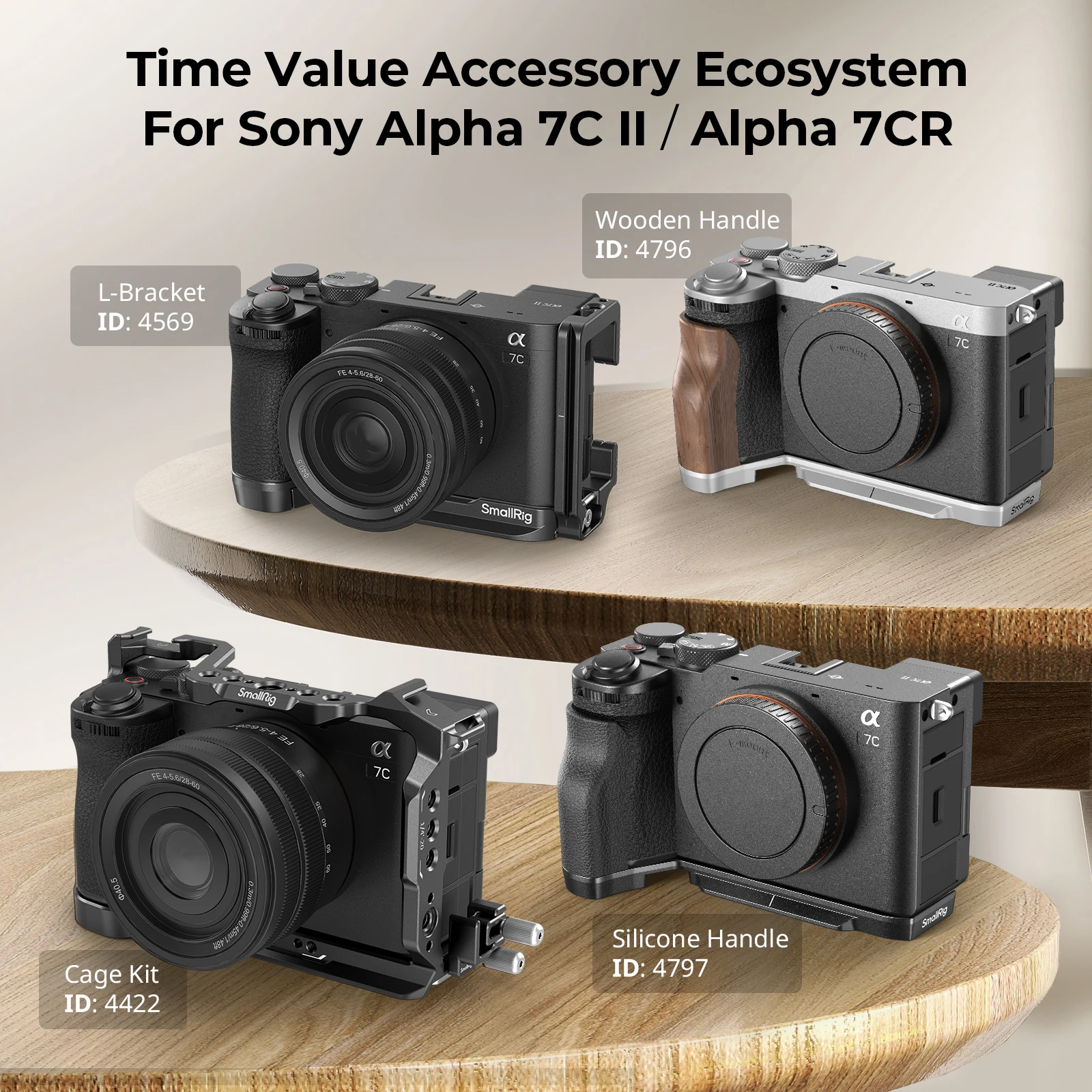 Smallrig-ソニー用サムグリップ、a7c ii、a7cr、a7c、アルファ7c