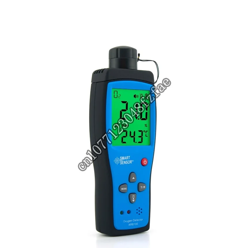 Sound Light Alarm Portable Oxygen Gas Sensor Meter Digital Display O2 Gas Detector Tester