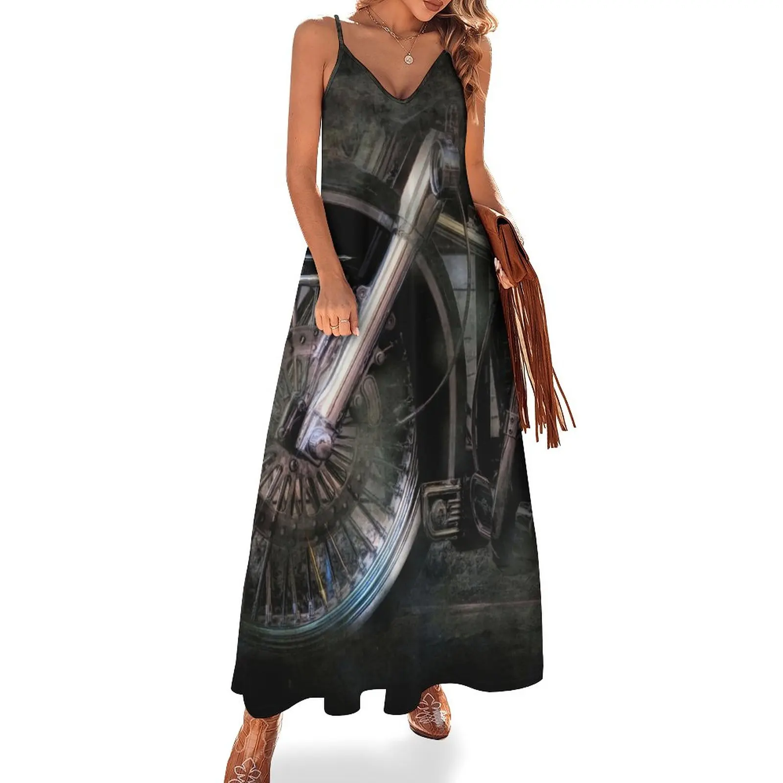 

Dark Ride Sleeveless Dress dresses korean style Bridesmaid dress woman Women's evening dress sensual sexy for women