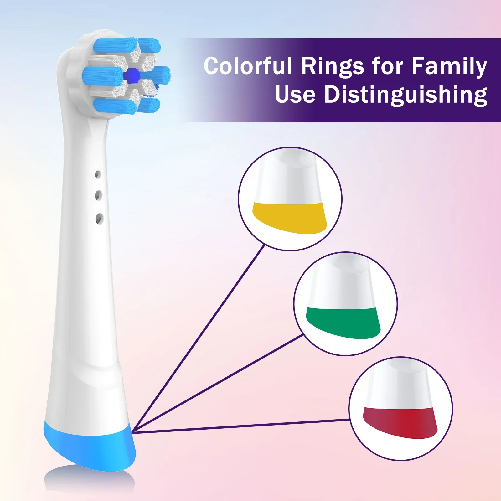 Toothbrush Heads Electric Toothbrush Compatible with Oral-B iO 3/4/5/6/7/8/9/10 Series Oral B iO Heads Replacement