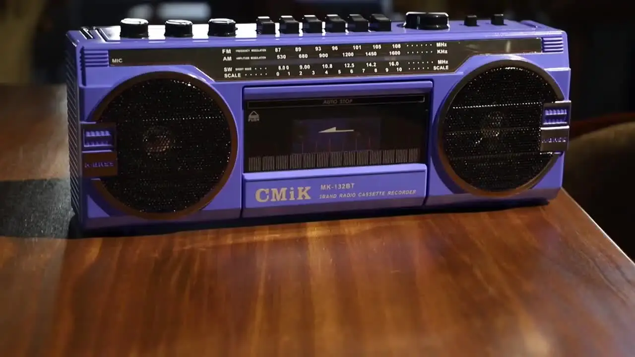 Reproductor De Cassette Retro Con Bluetooth, Radio AM/FM/SW Y Grabadora - Portátil, Multifunción, Diseño Vintage