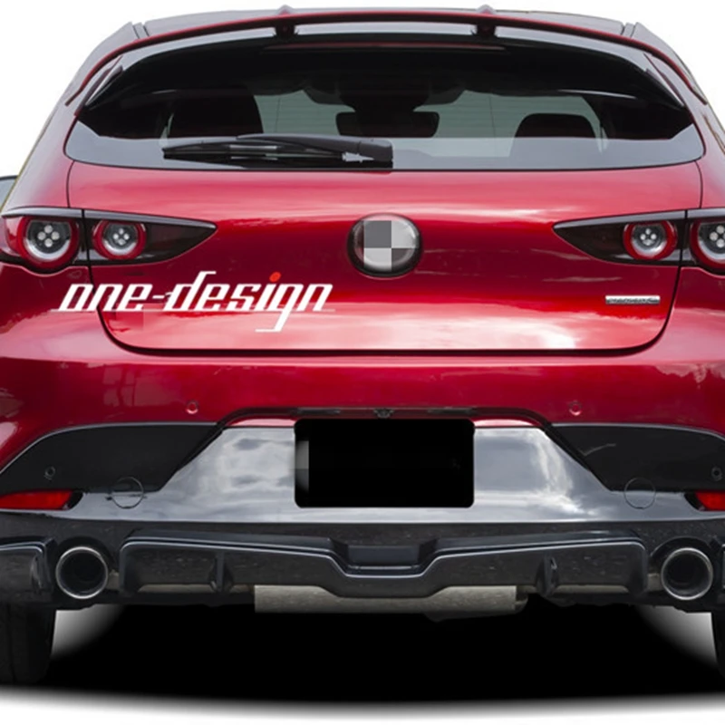 

Задний спойлер из углеродного волокна для хэтчбека Mazda 3 2020 + ghigh quality, чехол для багажника