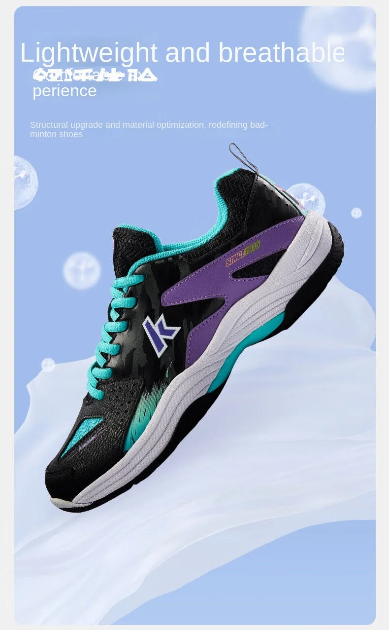 Description Picture 4 of itemKawasaki Badminton Shoes Eye of God B3333 Men and Women Breathable Anti-Skid Shock Absorption Genuine Goods Sneaker