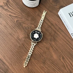 Elegant Diamond Women's Metal Bracelet Watch Strap - 22mm (Gold(Only Band))