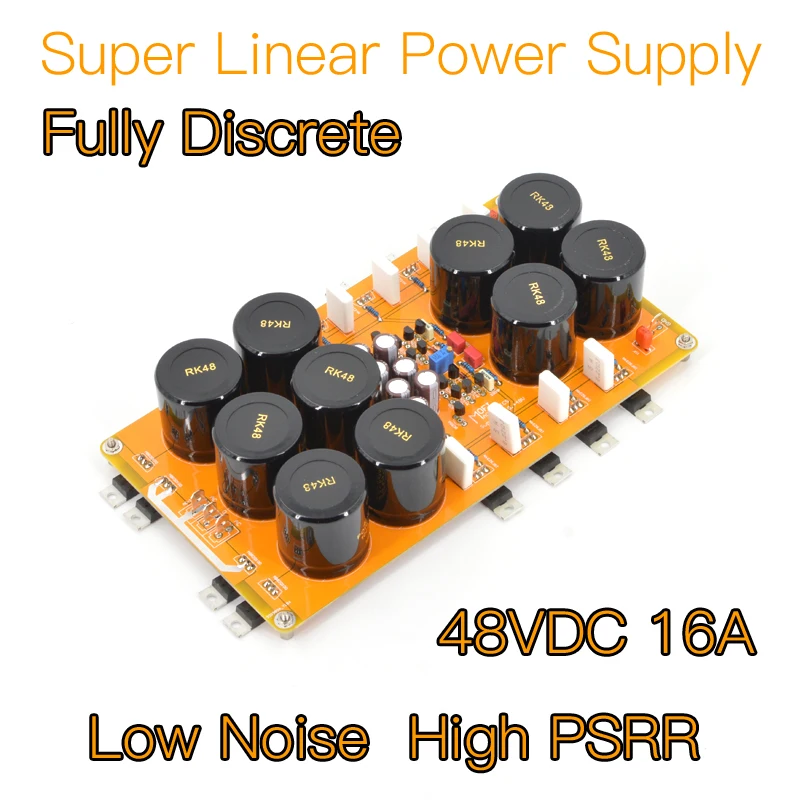 

MOFI-Super LPS-48V-16A Fully Discrete Linear Power Supply DIY KIT For Class-D Audio Power Amplifier