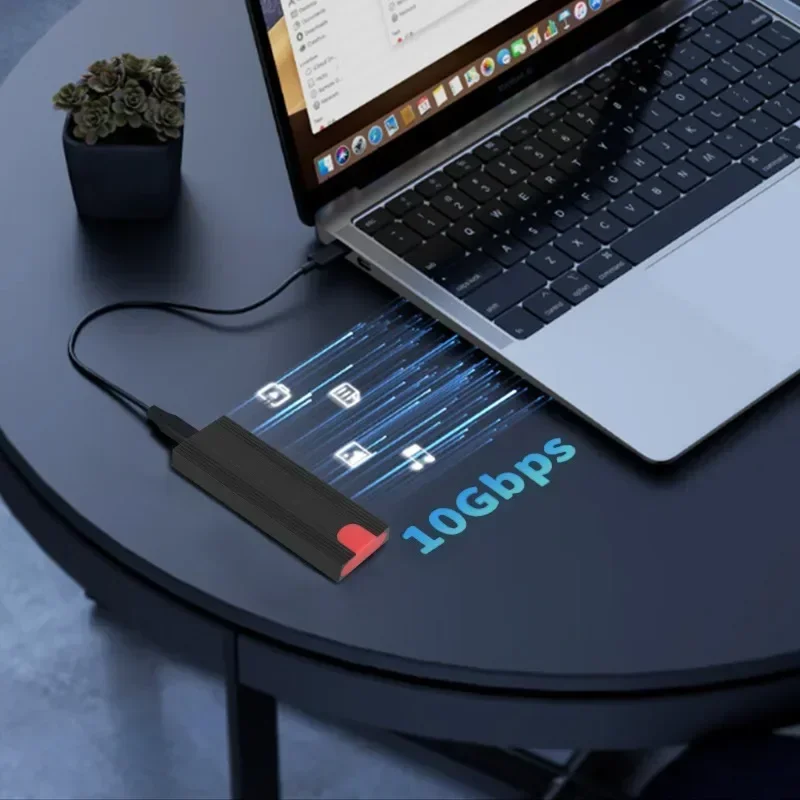 M2 NVMe SSD Enclosure 10Gbps PCIe SSDBox M.2 NVMe NGFF SATA SSD Disk Tool Free M.2 Adapter Hard Disk PC Laptop hdd enclosure m2 ssd enclosure hard disk case