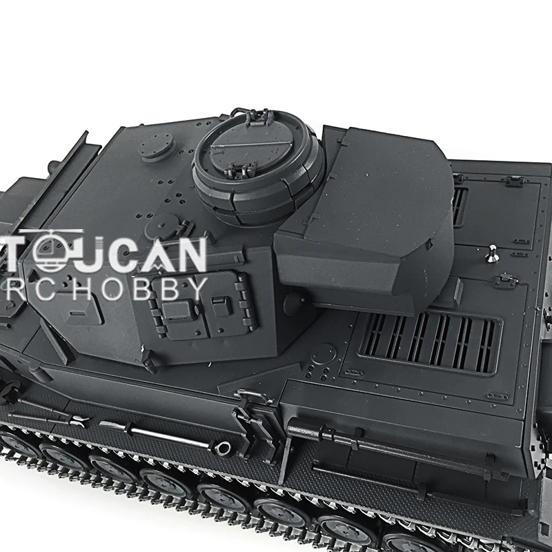 HENG LONG Outdoor Battle 1/16 Scale 7.0 Upgraded Panzer IV F2 RTR RC Tank 3859 W/ 360° Turret TH17399-SMT4 6