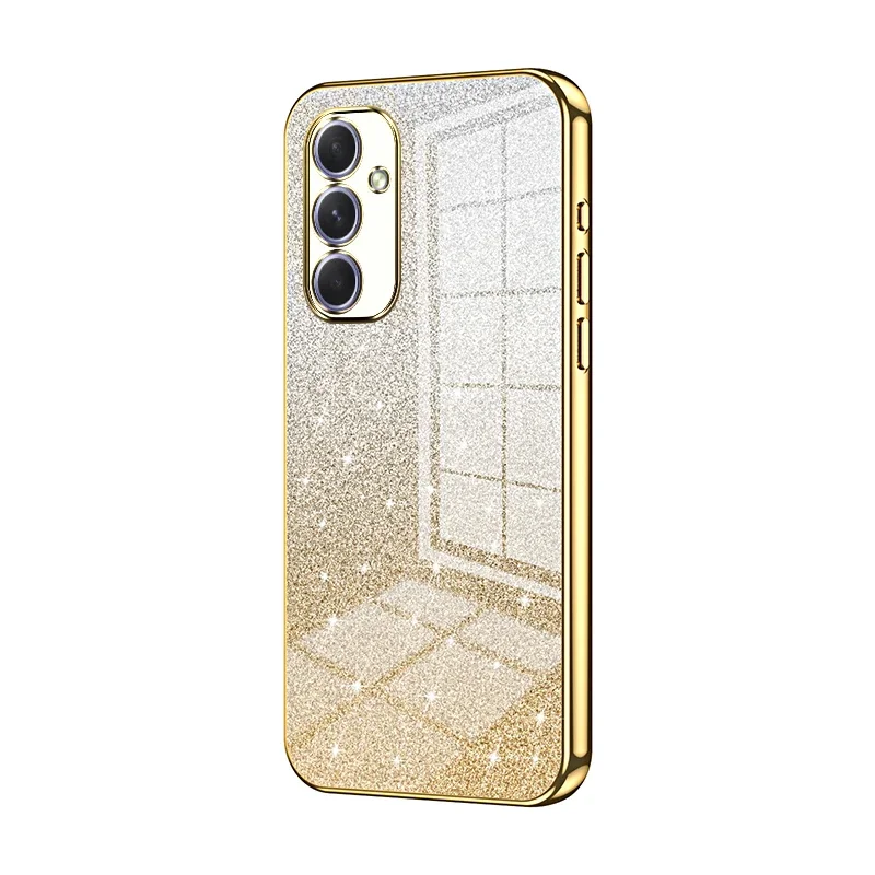 Luxuriöse Glitzer-Silikonhülle mit Galvanisierter Kante für Samsung S26 Ultra S25 Edge A57 A37 A17 A07 A56 A36 A26/16/06 Sturzsichere Schutzhülle – Detail 17