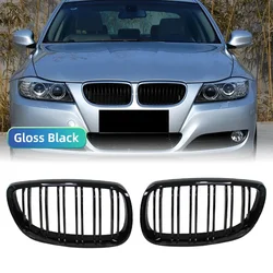 Sleek Gloss and Matt Carbon Black Front Racing Grilles (Gloss Black)