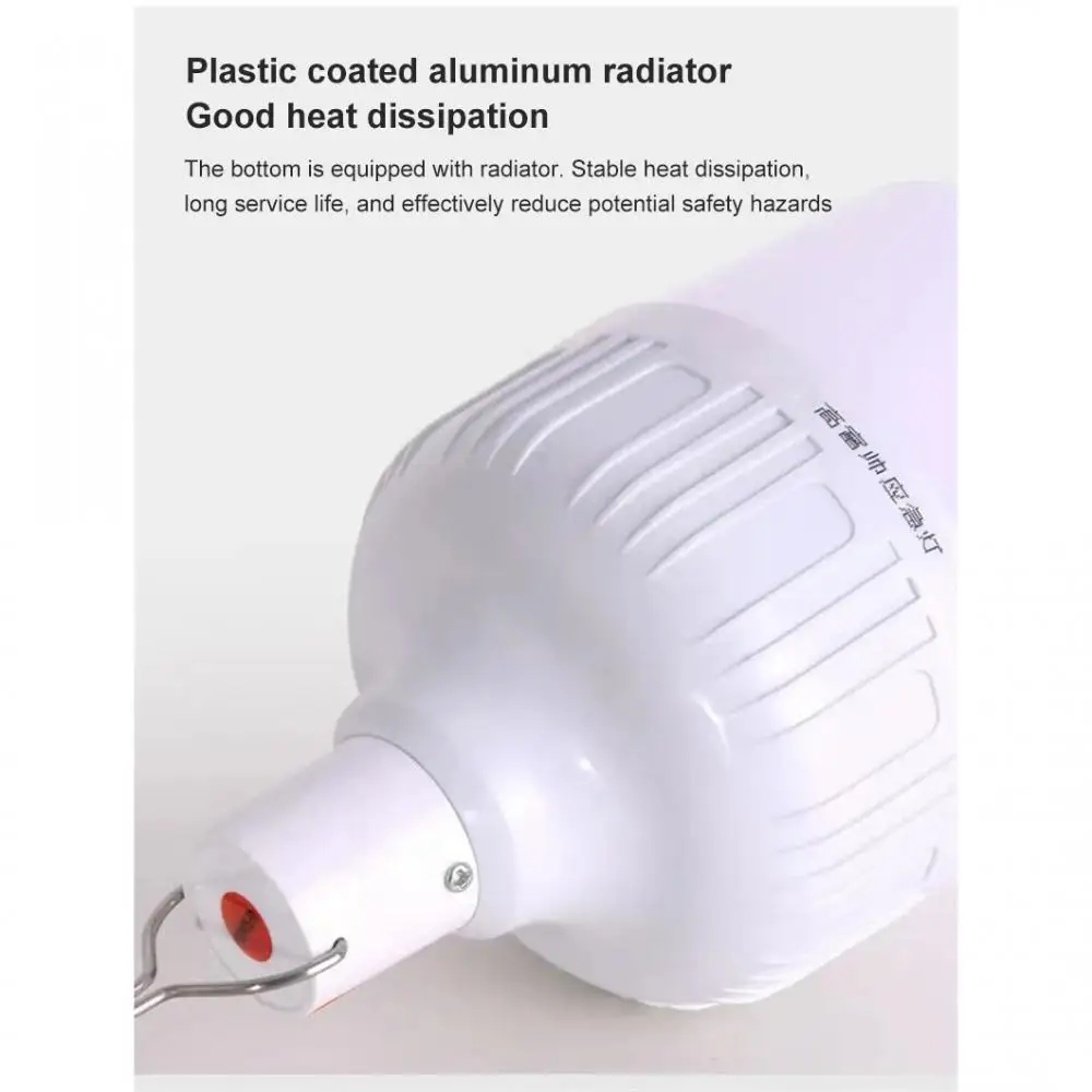 Z50 mixxar 100W USB Rechargeable Camping Light LED Light Emergency Bulb Tents Lighting Portable Lanterns Camping Lamp Camping Lantern Portable Light Bulb