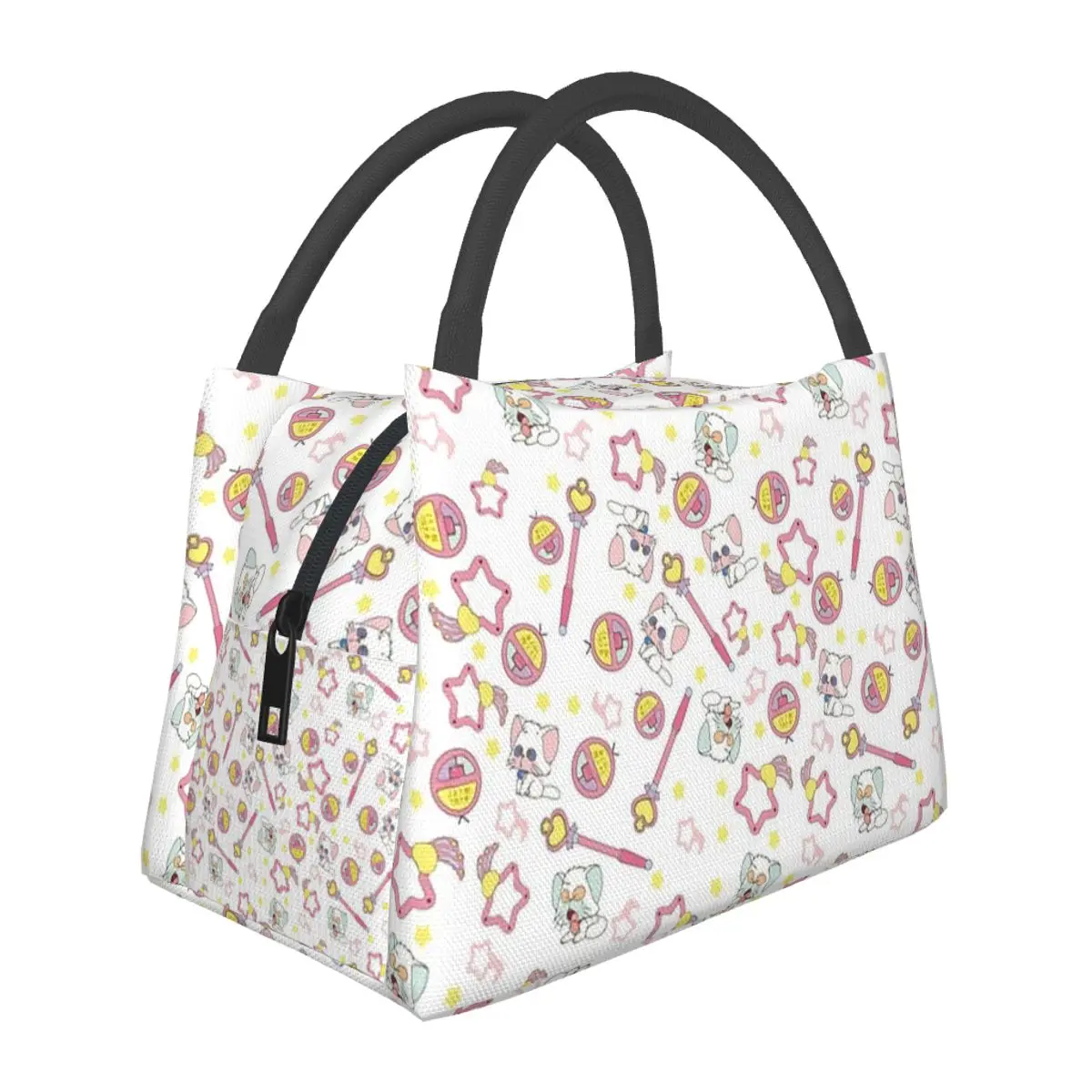 

Creamy Mami - Texture 02 Lunch Bags Insulated Bento Box Lunch Tote Resuable Picnic Bags Cooler Thermal Bag for Woman Student