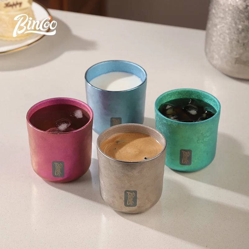 كوب قهوة تيتانيوم معزول ٢٣٠ مل