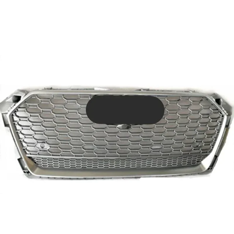 

Front Bumper Grill Center Grille for Audi A5/S5 2017 2018 2019 2020 (Refit for RS5 Style) For RS5 Grill For quattro Style