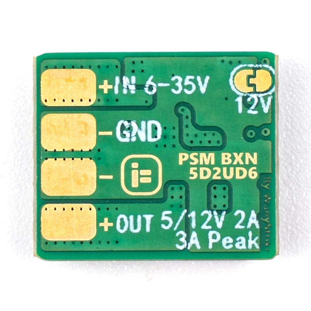 

4 шт./партия IFlight BLITZ PSM BXN 5D2UD6 5В/2A 12В/3A Micro 2-8S BEC для радиоуправляемого многовинтового самолета FPV Фристайл дрона DIY части