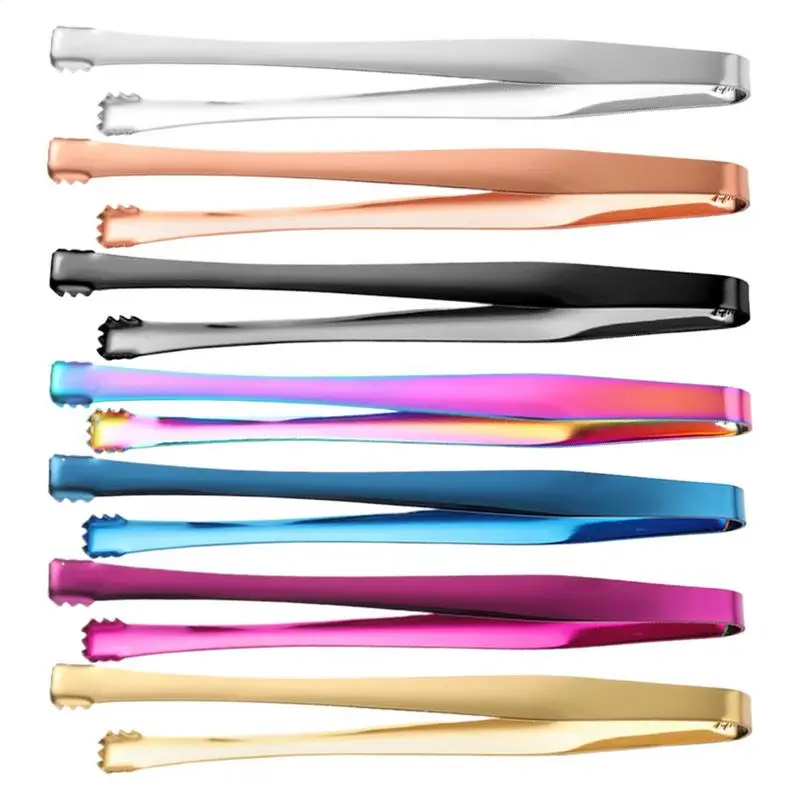 Egg Chalazae Removal Tool 15cm Stainless Steel Kitchen Food Tongs Non-Slip Ice Clip Steak Salad Clamp Cooking BBQ Tweezer Gadget
