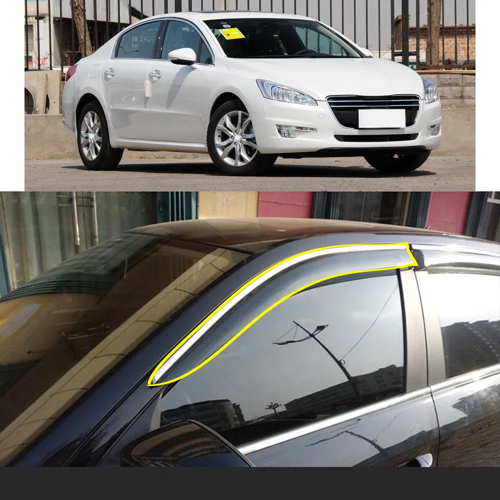 carro-plastico-janela-vidro-adesivo-viseira-de-vento-chuva-e-guarda-solar-ventilacao-para-peugeot-508-2011-2012-2013-2014-2015-2016-2017-2018