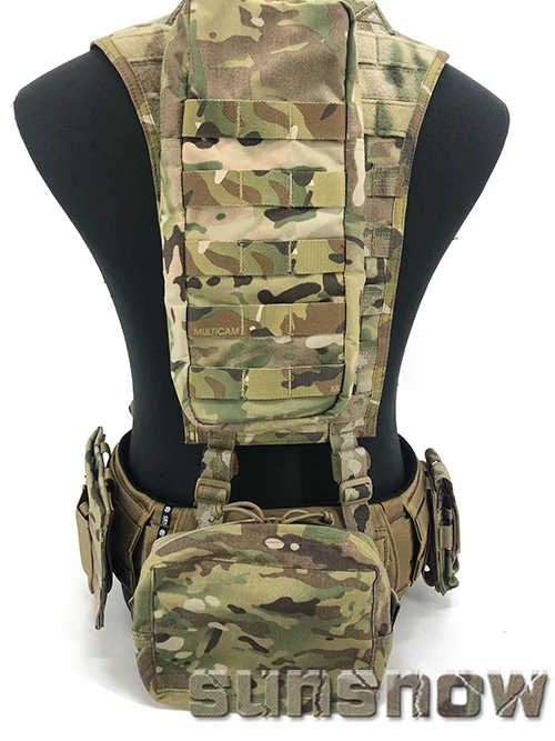 MOLLE Schulter Strap Harness Hosenträger Zurück Panel für Quick Release Tactical Molle Gürtel Taille Strap – Detail 6