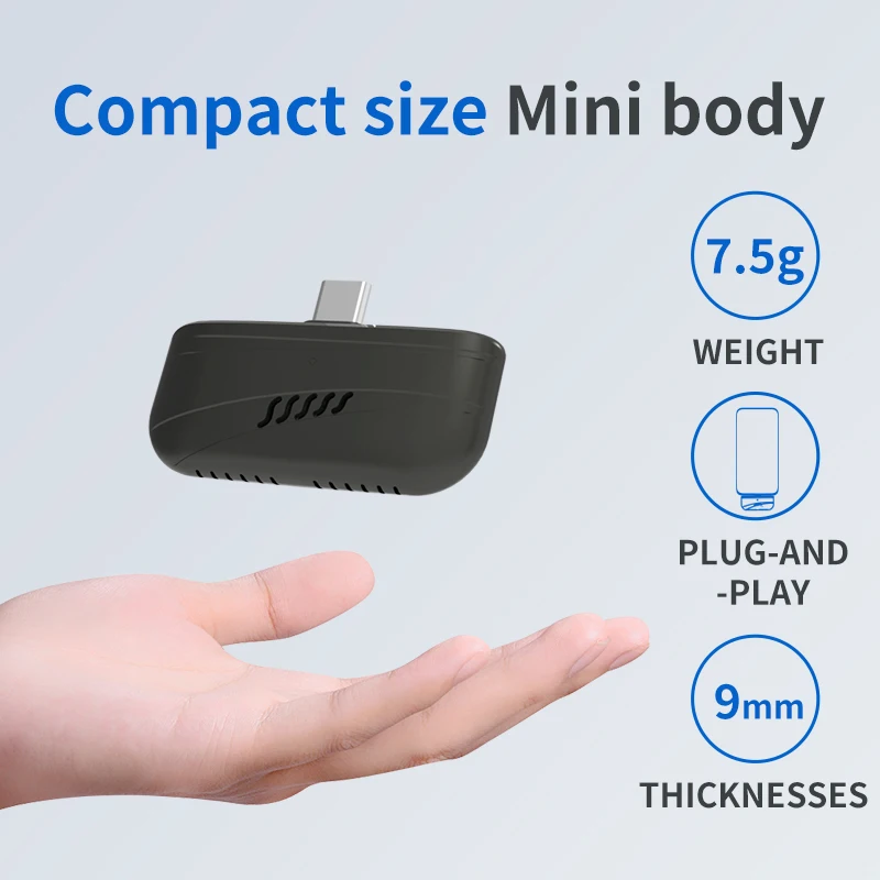 Portable Mini Alcohol Detector Plug-in Phone Work with APP Non-contact Alcohol Tester Breathalyzer Test Tools