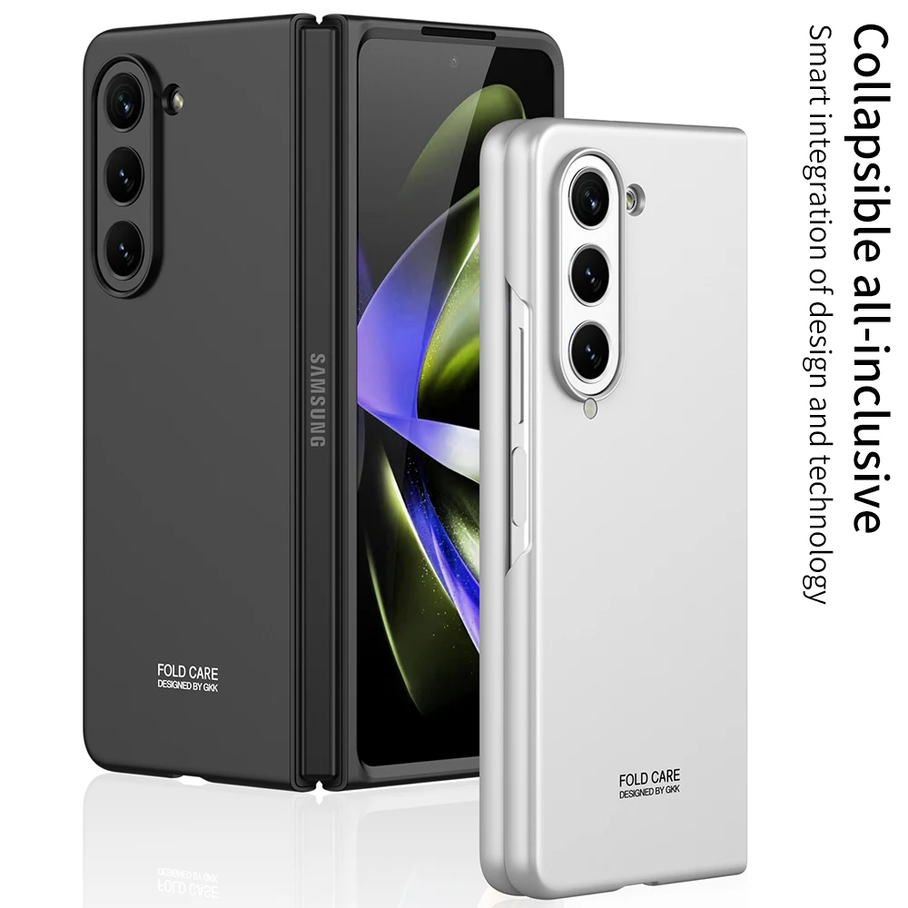 

YurKem Shockproof Case For Samusng Galaxy Z Fold 5 Wireless Charging Back Cover