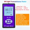 LH-125 Ultraviolet Transmittance Tester UVA UVB Penetration Detector Ultraviolet Radiation Radiometer Barrier Rate Tester 1