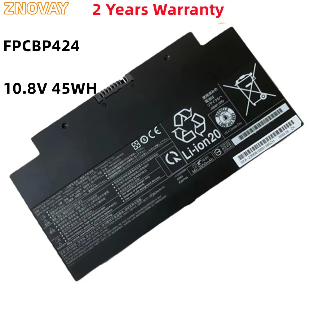 

ZNOVAY FPCBP424 10.8V 45Wh 4170mAh Laptop Battery for Fujitsu LifeBook AH77 AH77/S AH77/M AH556 FMVNBP233 CP700538-01