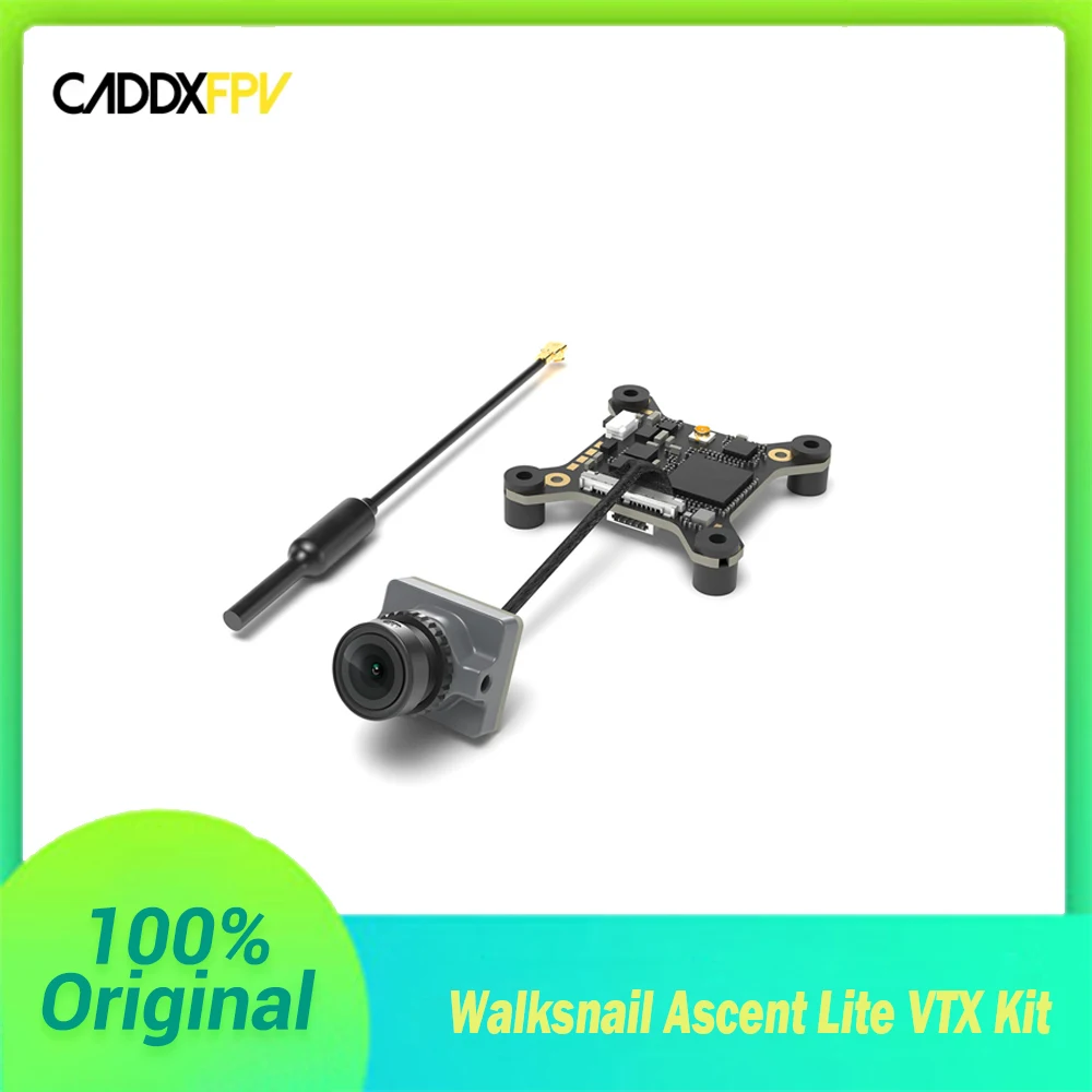 Kit VTX Ascent Lite 6g 1080p/60fps 3km FPV numérique