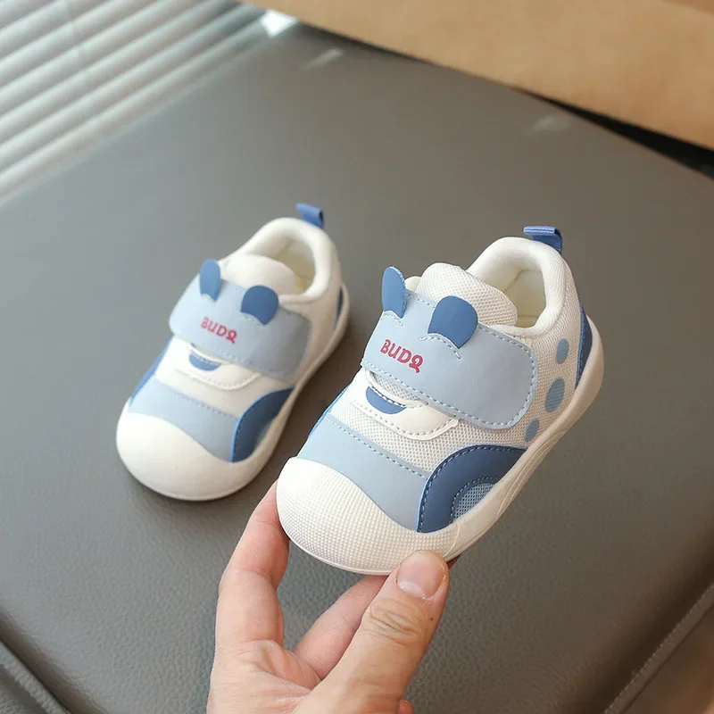 Baby Shoes 2025 Spring Autumn Toddler Sneakers Soft Breathable First Walkers Baby Boy Girl Casual Sport Shoes Blue, Pink, Black 4